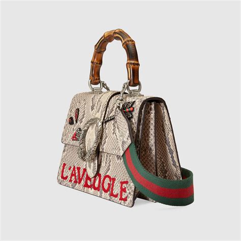 gucci purse with tiger head|gucci dionysus snake bag.